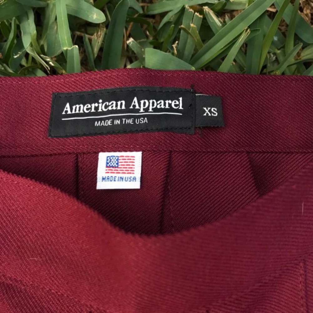 American Apparel pleated tennis skirt